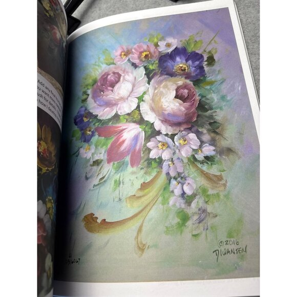 Rosemaling Techniques Heritage Acrylics Jansen Art Studio Book - Picture 7 of 16